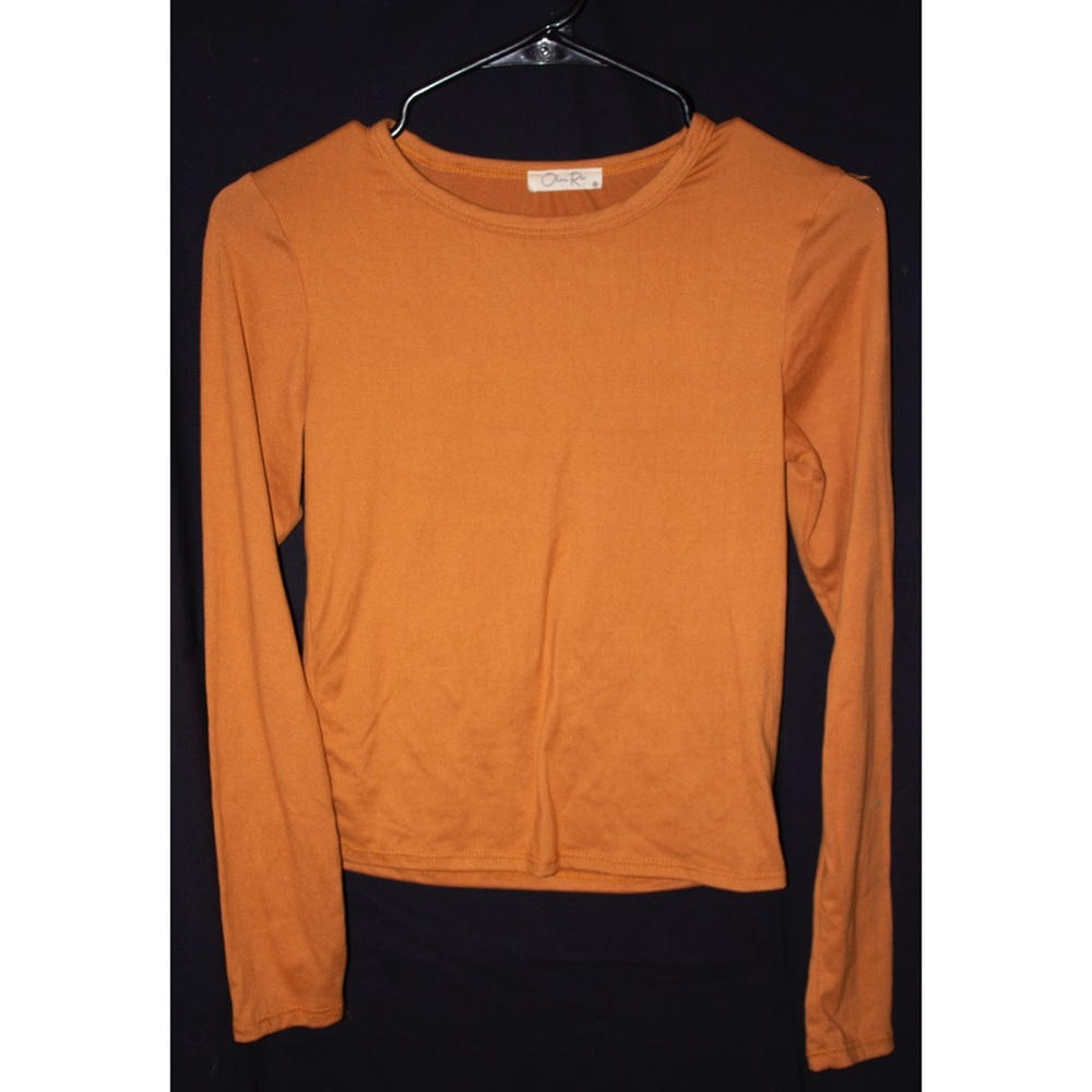 Burnt orange long sleeve